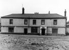 Ye Olde Carbrook Hall Hotel, No. 537 Attercliffe Common from the playground off Bright Street