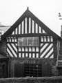 Timber framing at Broom Hall, Broomhall Road. Earlier portion built between 1509-1547. Home of the Wickersley family. Later occupied by the Rev. James Wilkinson, who added the fine East Wing. Restored in 1970s by David Mellor