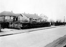 View: t01704 Baslow Road on the Sheffield side of the Cross Scythes P. H.