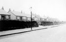 View: t01706 Baslow Road on the Sheffield side of the Cross Scythes P. H.