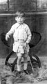 Young boy connected with the Bright family of Sharrow Head House, possibly the grandchild of Maurice de L Bright, steel merchant who lived at Sharrow Head House until his death in 1902