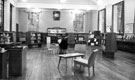 View: t01790 Interior of the Junior Section of Firth Park Branch Library, Firth Park Road