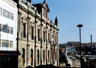 View: t01848 Canada House (the old Gas Company offices) Commercial Street during the construction of Supertram