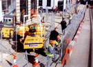 View: t02007 West Street during the construction of supertram