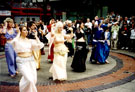 View: t02219 Sahar Wal Farashat, Arabic Dance in Barkers Pool, during Chance to Dance festival