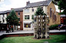 View: t02519 Memorial to comedienne, Marti Caine, corner of Howard Street and Arundel Gate