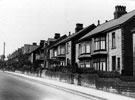 Banner Cross Road from the junction with Woodholm Place looking towards Ecclesall Road South