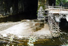 View: t02603 Construction of the Cobweb Bridge under Victoria Station Viaduct to provide a crucial link between the City Centre and Sussex Street for the Five Weirs Walk showing the Sussex Street end