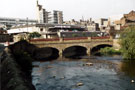 Blonk Bridge with Castle Market behind taken from Smithfield Market