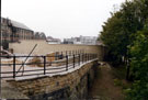 Five Weirs Walk access from Attercliffe Road under construction