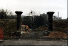 Entrance to Five Weirs Walk from East Coast Road to Washford Bridge section