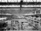 Interior construction of the Bar Mill, English Steel Corporation, Tinsley Park Works, Shepcote Lane