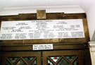 Plaque commemorating the 1929 Building Committee, Wilson Road Synagogue