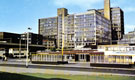 View: t03175 Sheffield Polytechnic (later to become Sheffield Hallam University) and Pond Street bus station