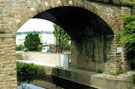 Construction of The Five Weirs Walk under Norfolk Bridge Railway Viaduct