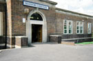 Entrance to Manor Branch Library, Ridgeway Road Opened 17th March 1953