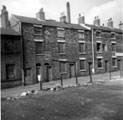 Nos. 12; 10; 8; 6, Canning Street with the Royal Hospital chimney in the background