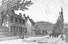 Old Cottages, London Road near the junction with Sharrow Lane