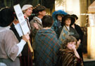 Sheffield Popular Arts - A Scene from the Suffragette Walking Tour outside the All Bar One, Leopold Street