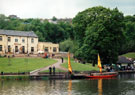 Dragon Boat Festival, Crookes Valley Park with Dam House, bar and restaurant  in the background