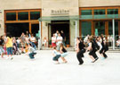 All Stars Dance Group (Disco/Freestyle), Chance to Dance outside Ruskins Wine Bar, Tudor Square