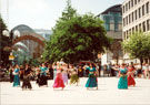 Sahar Wal Farashat (Arabic and Bollywood), Chance to Dance, Tudor Square with the Winter Garden in the background 