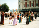 Sahar Wal Farashat (Arabic and Bollywood), Chance to Dance, Tudor Square with the Lyceum Theatre in the background