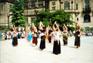 Zubaidah (Arabic), Chance to Dance, Peace Gardens with the Town Hall in the background