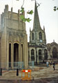 View: t03878 Construction of the paved area outside the Cathedral