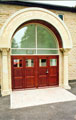 Front entrance to the Synagogue, Kingfield Hall, Psalter Lane