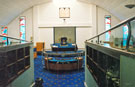 Interior of the Synagogue, Kingfield Hall, Psalter Lane showing The Ark