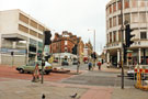 View: t03974 Nelson House, Moorhead, junction of Furnival Gate and Pinstone Street