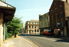 View: t04004 Fitzalan Square looking towards the Yorkshire Bank at the corner of Haymarket and Commercial Street