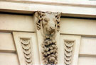 Carved detail, Trustee Savings Bank, No. 103 Norfolk Street originally built for the Sheffield and Hallamshire Savings Bank