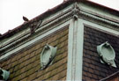 Roof detail, Barclays Bank No. 2 High Street originally built as an auction house 