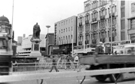 View: t04112 Fitzalan Square looking towards Flat Street with (right) Halford House and the White Building  