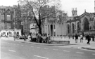 View: t04129 Cathedral Church of SS. Peter and Pauls, Church Street showing the junction with East Parade 