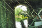 View: t04244 Cobweb Bridge, River Don under the Wicker Arches, Five Weirs Walk 