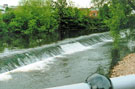 Walk Mill Weir, River Don from Effingham Street on the Five Weirs Walk 