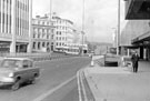 View: t04431 Arundel Gate looking towards High Street and Angel Street