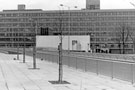 View: t04437 Arundel Gate looking towards the Owen Building, Sheffield Polytechnic showing the subway entrance left