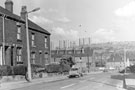 Alderson Road looking towards Queens Road with Norfolk Park Flats in the background