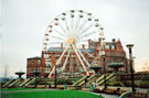 The Cascades and The Big Wheel, Peace Gardens with St. Pauls' Parade in the background