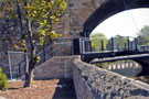 Five Weirs Walk under Norfolk Midland Railway Bridge from Attercliffe Road