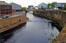  River Don, Five Weirs Walk. Stevenson Road to Newhall Road Section looking towards Newhall Bridge