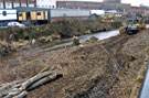 Clean up of the River Don, Five Weirs Walk near former site of Park Iron Works