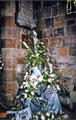 Cutlers Company, Golden Jubilee Celebration Floral Art by Sheffield Floral Club, under the Wilson Memorial, Cathedral Church of SS. Peter and  Paul