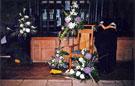 Golden Jubilee Celebration Floral Art by Sheffield Floral Club, Cathedral Church of SS. Peter and Paul