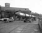 Petroleum Cracker being transported from Millspaugh Ltd, Alsing Road