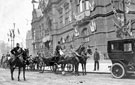 View: t04937 Royal visit of the Prince and Princess of Wales later became George V and Queen Mary outside the Town Hall